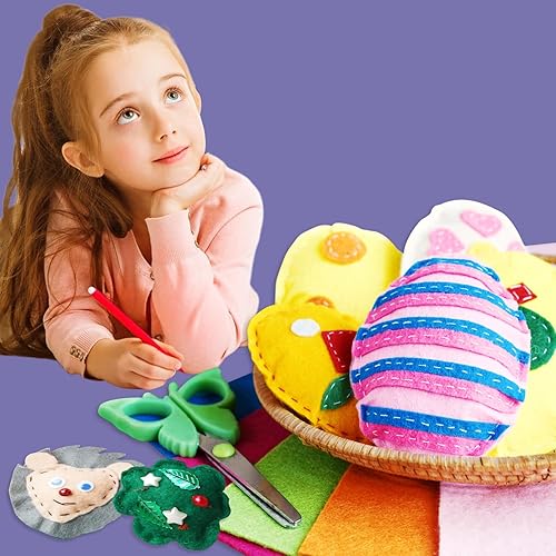 Jtnohx Filzstoff, Weiche Farbig Filz zum Basteln, 1,4mm dick Bastelfilz, 20x30cm Filzplatten für Heimwerker und Nähprojekte (Weiß) - Kaedas