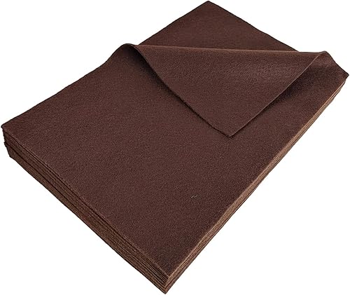 Jtnohx Filzstoff, Weiche Farbig Filz zum Basteln, 1,4mm dick Bastelfilz, 20x30cm Filzplatten für Heimwerker und Nähprojekte (Weiß) - Kaedas