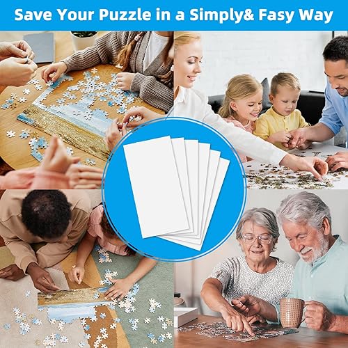 MOZOOSON Puzzlematte für 1500 Puzzle Teile, Puzzle Matte Roll Up Puzzle Aufbewahrung, Puzzle Roll Storage Mat für Bis 500 1000 1500 Puzzle Zubehör Aufbewahrung mit Praktisches Puzzle Zubehör - Kaedas