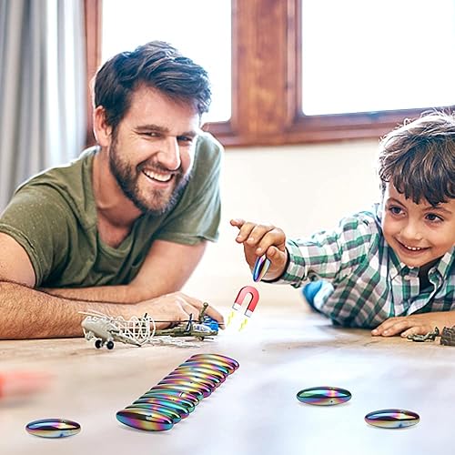 Magnetische Ringe Fidget Finger Schreibtisch Magnet Spielzeug Ring Rattleschlange Spielzeug Magische Ring Magnetkugeln Werkzeuge Stressabbau Magic Unzip Finger Spiel Finger Fidget Toy - Kaedas