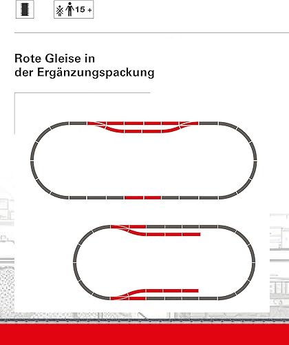 Märklin 24802 - Digitale C-Gleis-Ergänzungspackung D2, Spur H0 - Kaedas