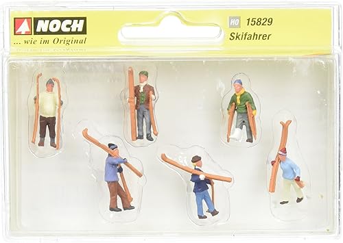 Noch 15829 noch Noch Noch 15829-Skifahrer Figuren - Kaedas