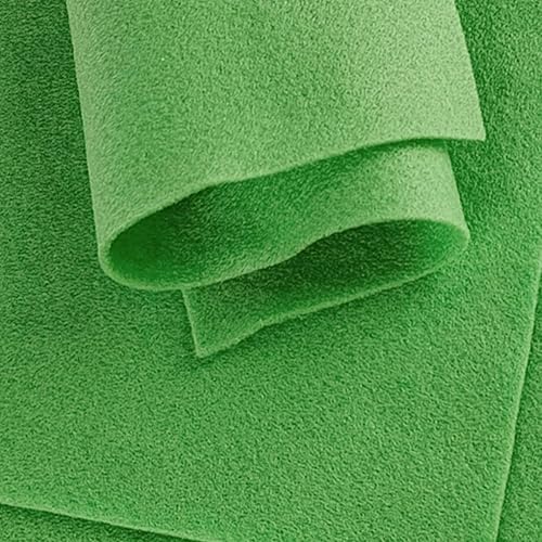 Jtnohx Filzstoff, Weiche Farbig Filz zum Basteln, 1,4mm dick Bastelfilz, 20x30cm Filzplatten für Heimwerker und Nähprojekte (Weiß) - Kaedas