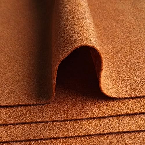 Jtnohx Filzstoff, Weiche Farbig Filz zum Basteln, 1,4mm dick Bastelfilz, 20x30cm Filzplatten für Heimwerker und Nähprojekte (Weiß) - Kaedas