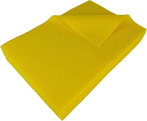 Jtnohx Filzstoff, Weiche Farbig Filz zum Basteln, 1,4mm dick Bastelfilz, 20x30cm Filzplatten für Heimwerker und Nähprojekte (Weiß) - Kaedas