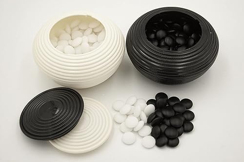 Hebsacker Verlag - Go-Set Bambus Deluxe (mit Yunzi-Steinen) - Kaedas