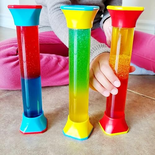 Learning Resources Entdecker-Röhren zum Farbenmischen, 3er-Set Angstabbau-Spielzeug, Spielzeug zur Beschäftigungstherapie, Kinderspielzeug zum Stressabbau - Kaedas
