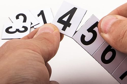 Magnetzahlen Set - 240 Zeichen (magnets4you) | große magnetische Zahlen, inkl. Sonderzeichen | für Schule, Whiteboard, Magnettafel - Kaedas