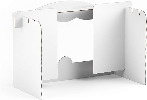 FOLDZILLA Puppentheater 0,75 x 0,70 x 1,25 m aus Pappe Theater Karton - Kasperletheater Märchen - Kaedas