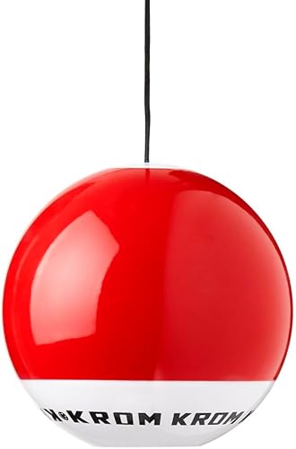 KROM Kendama POP Rubber Rot - aus zertifiziertem Buchenholz - Hohe Holzqualität - Für Anfänger und Profis - Pack : Ersatzschnur + Stickers - Kaedas