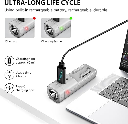 STARTRC Mini 4 Pro LED Nachtnavigationslicht Suchscheinwerfer Nachtlicht Scheinwerfer für DJI Mini 4 Pro Zubehör,Nachtfüll Strobe Licht mit Halterung Halter Anti-Kollision für Dji Mini 4 Pro - Kaedas