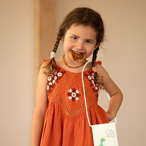 hocadon Taschen zum Bemalen für Kinder Stoffbeutel zum Bemalen mit 8 Beutel+12 Aquarellstifte+7 Zeichenvorlagen, Stoffbeutel DIY für Kinder zum Bemalen, Brustbeutel für Schule, Party, Geschenk - Kaedas