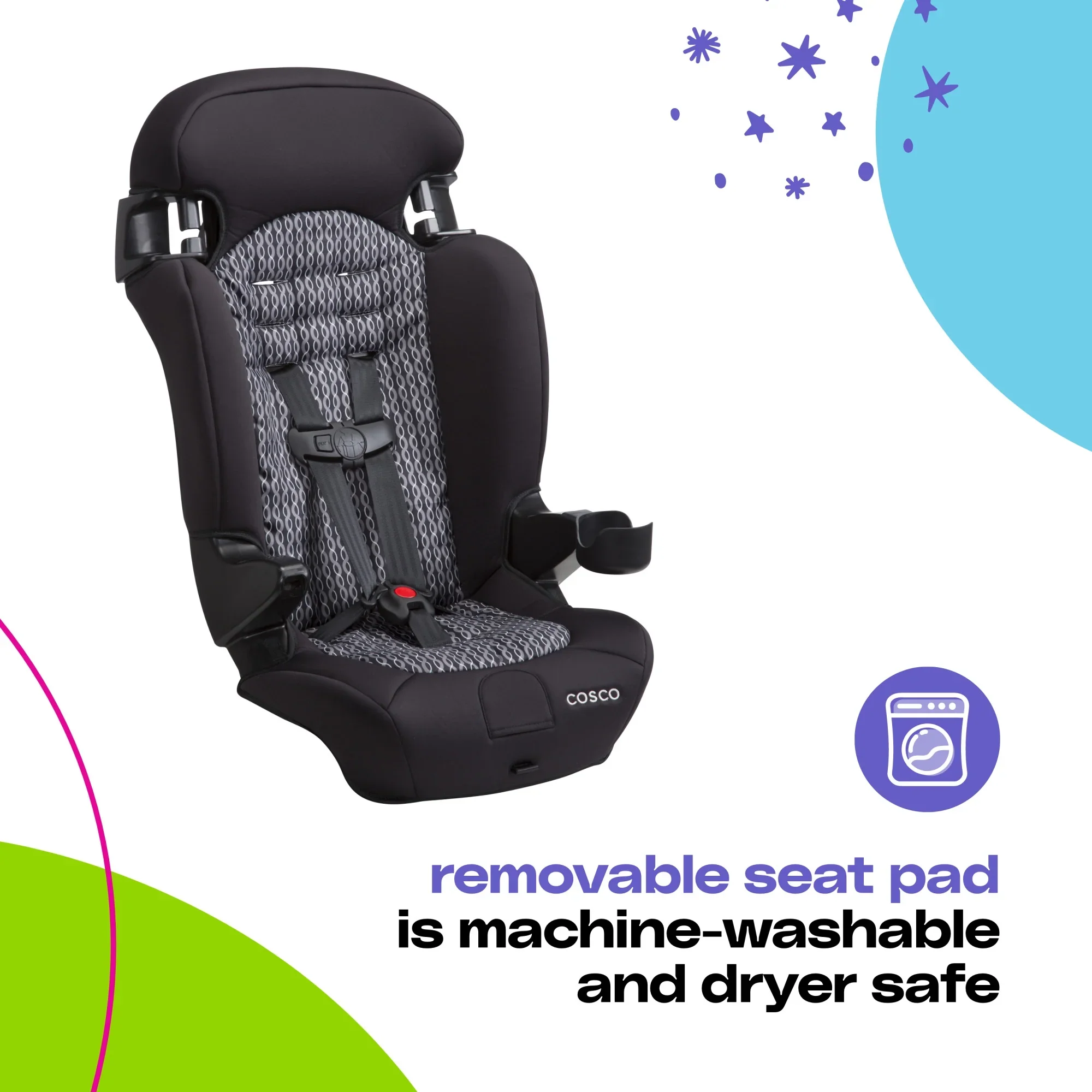 2-in-1 Booster Car Seat - Kaedas