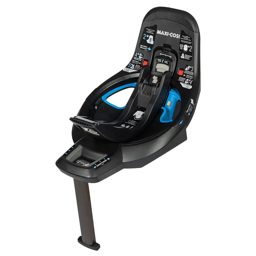 Peri 180 Car Seat Base - Black - Kaedas
